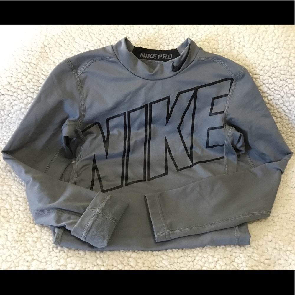 Nike Pro Fitted Boy's Long Sleeve Large Top